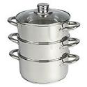 stainless steel3-tier  steamer