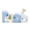 baby boy pooh snow globe