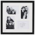 John Lewis Black Pine Square Photo Frame, 4 x 6", 