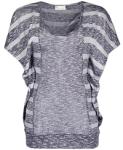 Treebarn Metallic Striped Top