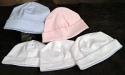 Hats - Newborn White