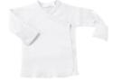 Long Sleeve Undershirt Small White - Organic 