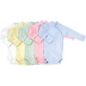 Long Sleeve Onesies 3-6mths - Organic 