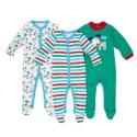 Three sleepsuits