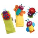 Lamaze Gardenbug Wrist Rattle and Footfinder Set 