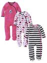 Ladybird Bird Sleepsuits (3 pack) 0-3 months