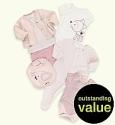 7 Piece Petit Bebe Pure Cotton Assorted Starter Se