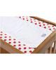 Kiddicouture Spotty Red Changing Mat