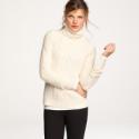 Cambridge cable turtleneck sweater