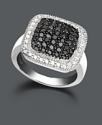 Victoria Townsend Black adn White diamond square 