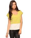 Boxy Colorblock Top