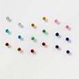 Multi-Color Stud Earrings