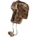 Brown Fur Trapper Hat
