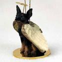 Min Pin Angel Christmas Ornament