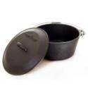 10" cast iron pot