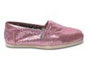 Pink Glitter Toms