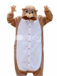 Dark Brown Koala Pleuche Jazz Cloth Funny Kigurumi