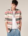 ASOS horizontal stripe shirt