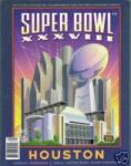 SuperBowl XXXVIII NEW ENGLAND PATRIOTS v CAROLINA 