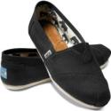 black toms shoes