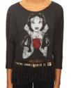 snow white fringed top