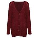 Cable Knit Boyfriend Cardigan
