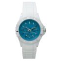 Xhilaration® White Rubber Bumpy Strap Watch with T
