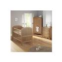 Lollipop Lane Oakhill Roomset - Oak - Cotbed Wardrobe and Dresser