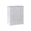 Boori 5 Drawer Chest Soft White