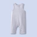 Jacadi - Combinaison en Gris-Blanc / Dungaree