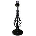 Iron Scroll Table Lamp