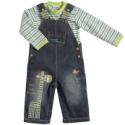 Tiny Traveller Giraffe Dungaree and T-Shirt Set 