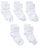 Mothercare My First White Turn Over Top Socks – 5 