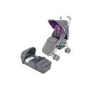 Maclaren Techno XLR Pushchair Including Soft Carrycot - Charcoal / Majesty