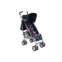 OBaby Atlas V2 Dots Pushchair - Navy