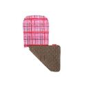 Maclaren Reversible Seat Liner Watercolour Tartan/Sachet Pink/DeepTaupe