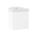 Boori Classic Pelmet & Change Tray Solid White