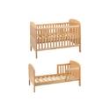 Baby Weavers Arabella Natural Beech Cotbed