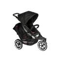 Phil & Teds Explorer- New Improved Sport Buggy - Black/Charcoal Including Pack 84