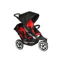 Phil & Teds Explorer- New Improved Sport Buggy -  Black/Red Including Pack 84