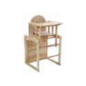 Baby Weavers Wooden Combination Highchair - Natural