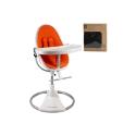 Bloom Fresco Highchair - White Frame - Includes Pack 58