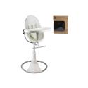 Bloom Fresco Loft highchair - White Frame - Includes Pack 58