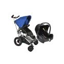 Micralite Toro Travel System - Blue - Including Cabriofix Car Seat