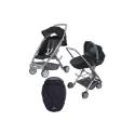 Quinny Senzz Pushchair - Black Rickey - Including Pack 80