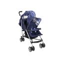 Baby Weavers Tandem Pushchair - Navy Solar