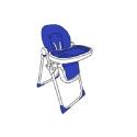 Kiddicare.com Wean Me Highchair - Sapphire