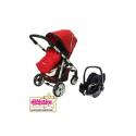 Kiddicare.com Imax Adapt Pushchair - Red - Including Pack 8