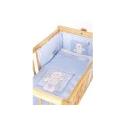 OBaby B is for Bear Blue 3 Piece Crib Set