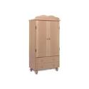 Baby Weavers Arabella 2 Drawer Wardrobe Natural Beech